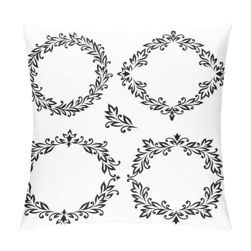 Personality  Set Of Frames Baroque Pillow Covers