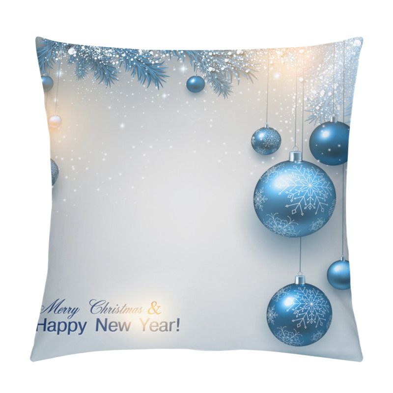 Personality  Christmas Background Pillow Covers