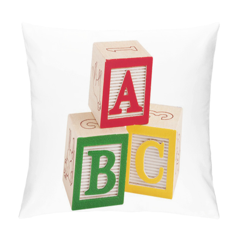 Personality  Wooden Blocks Pillow Covers