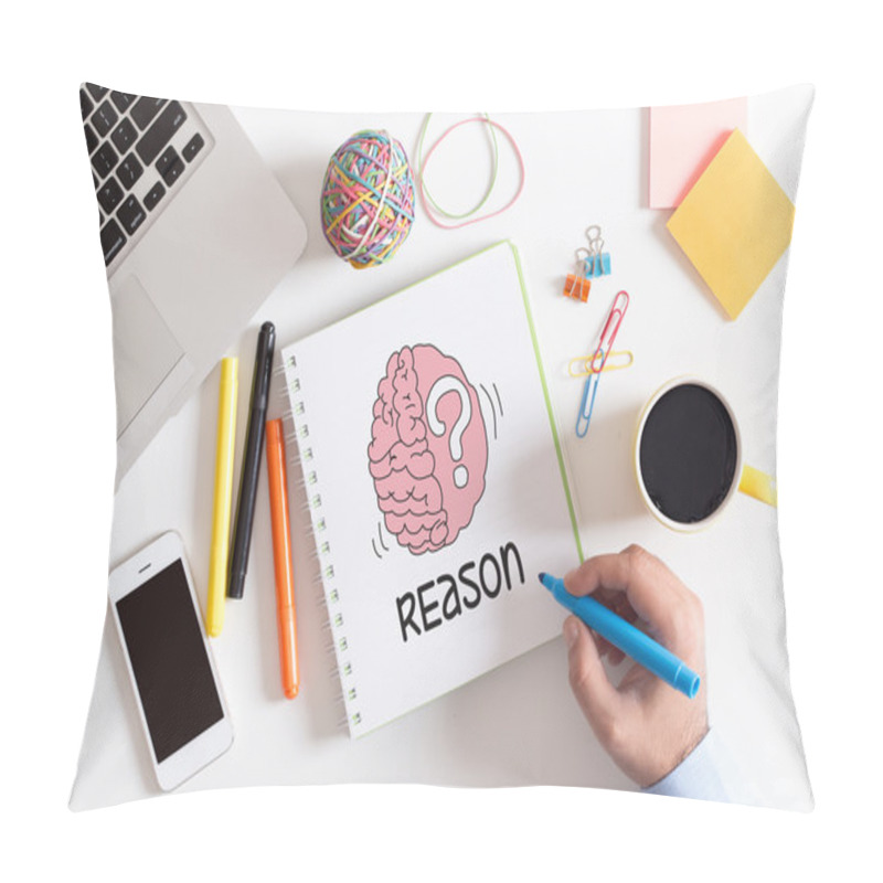 Personality  MOTIVATION, REASON CONCEPT Pillow Covers