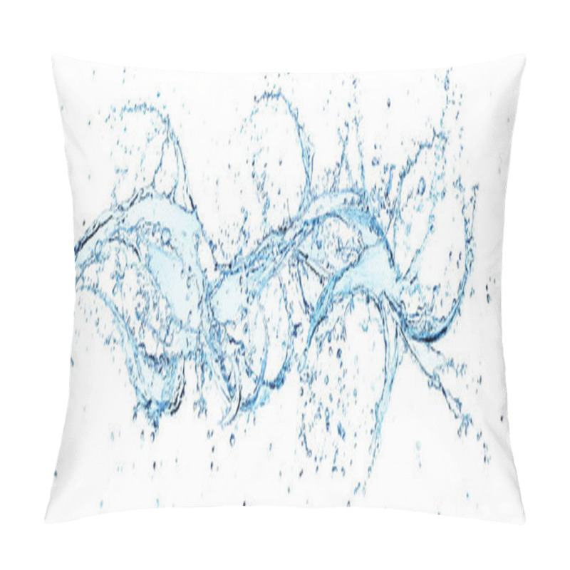 Personality  Water Splash In Horizontal Swirling Pillow Covers