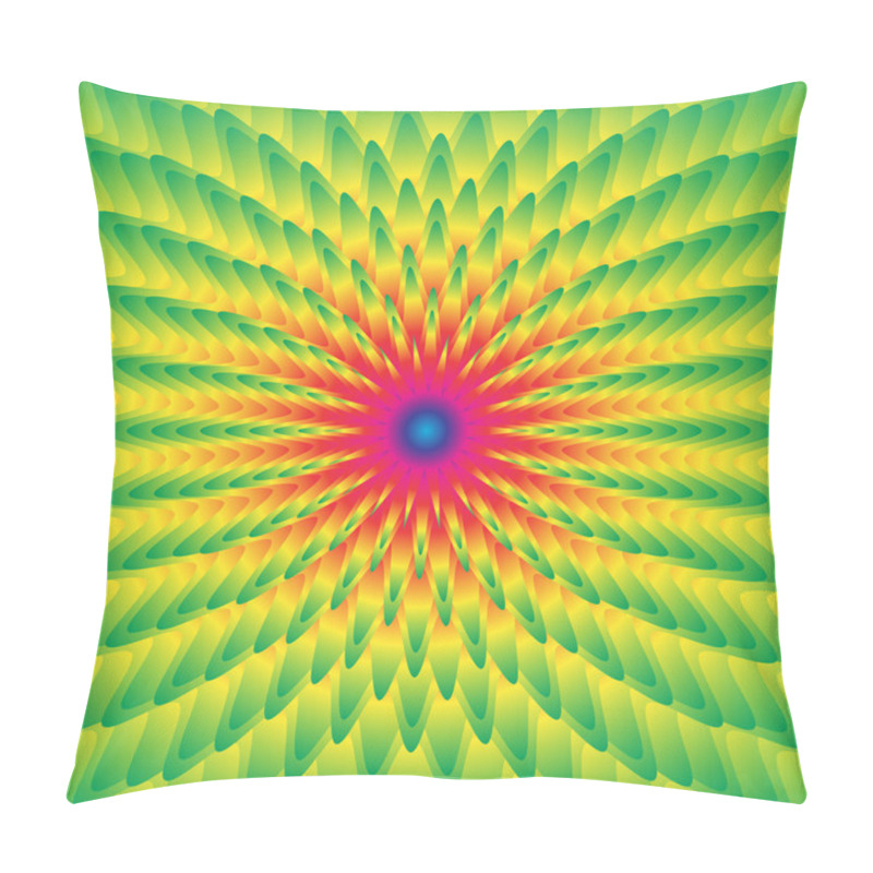 Personality  Abstract Psychedelic Background. Pillow Covers