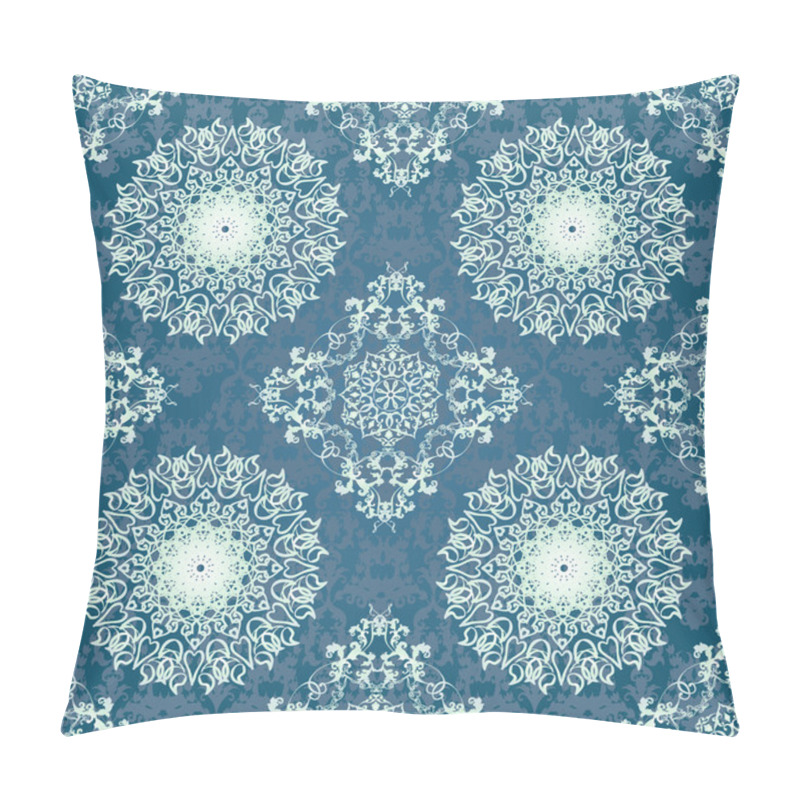 Personality  Circular Vector Template. Mandala. Elegant Pattern. Pillow Covers