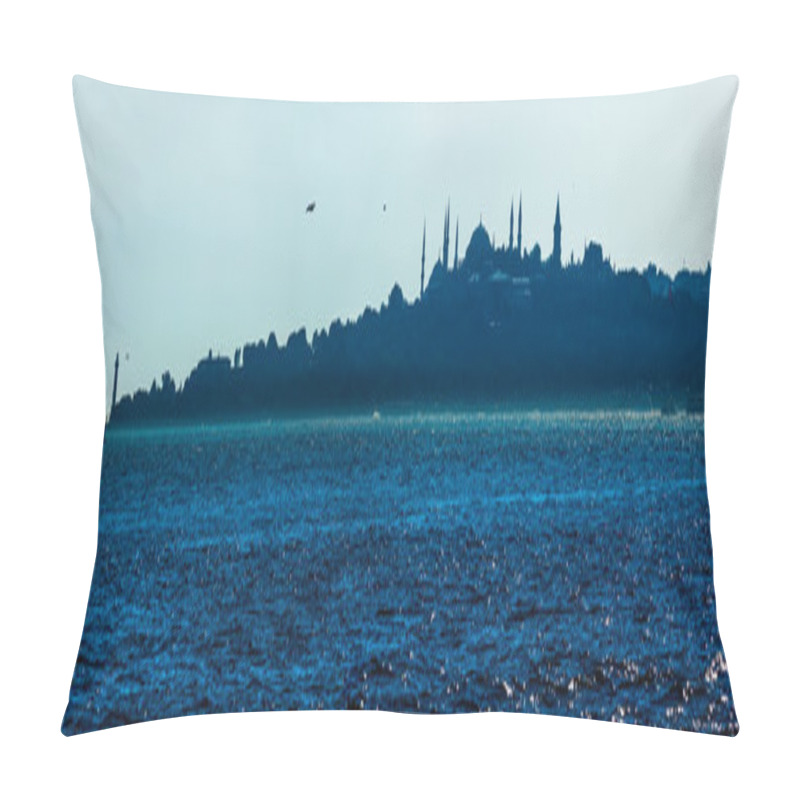 Personality  Beautiful Blue Istanbul Pillow Covers