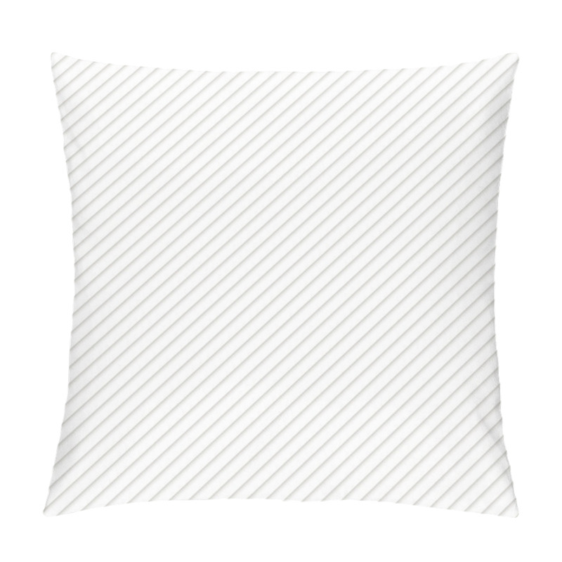 Personality  Striped White Texture, Vector Illustration Styles Background Pillow Covers