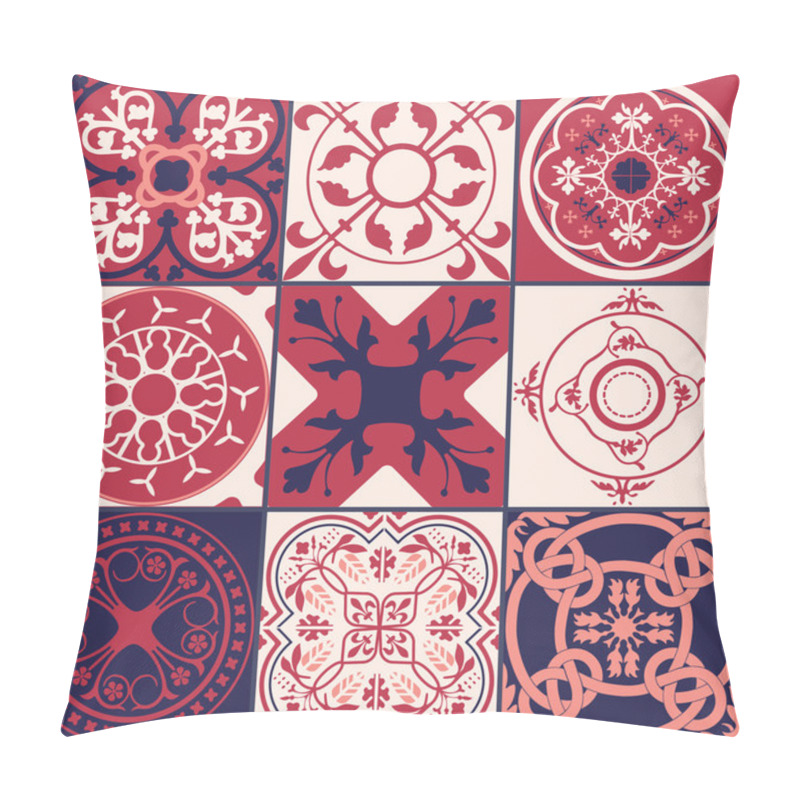 Personality  Moroccan Tiles Pattern Pillow Covers