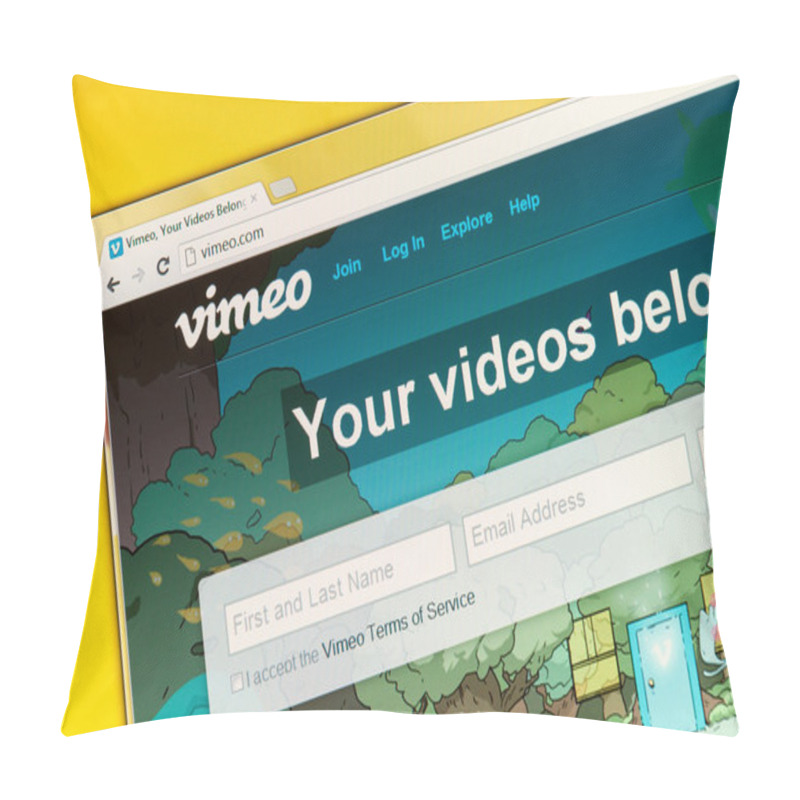 Personality  Vimeo Video Pillow Covers