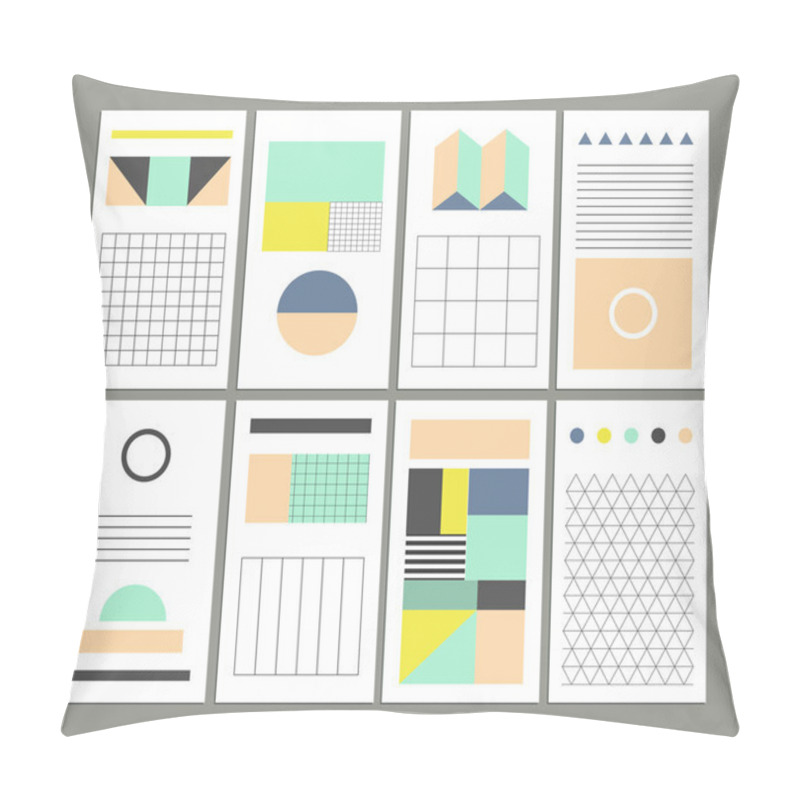 Personality  Collection Of Universal Cards. Pillow Covers