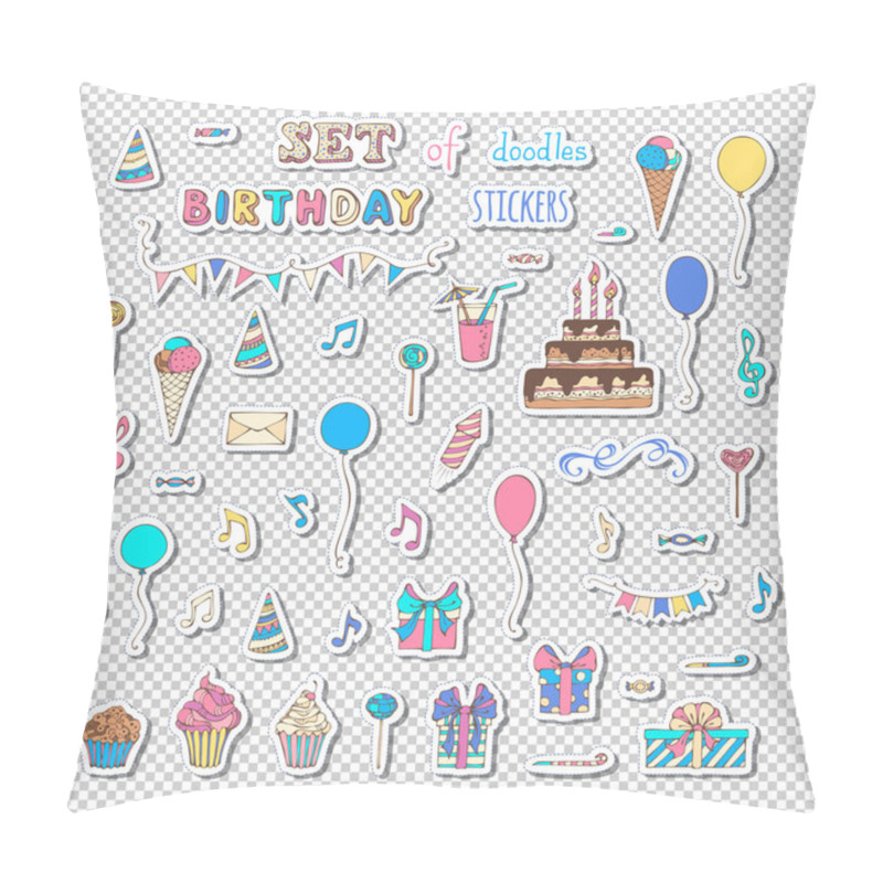 Personality  Vector Set Of Retro Patches, Stickers, Embroidery And Sticky Labels   Pillow Covers