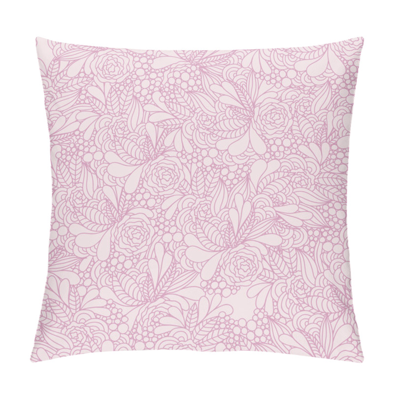 Personality  Fabric Design Flowers Pink Shades Pillow Covers