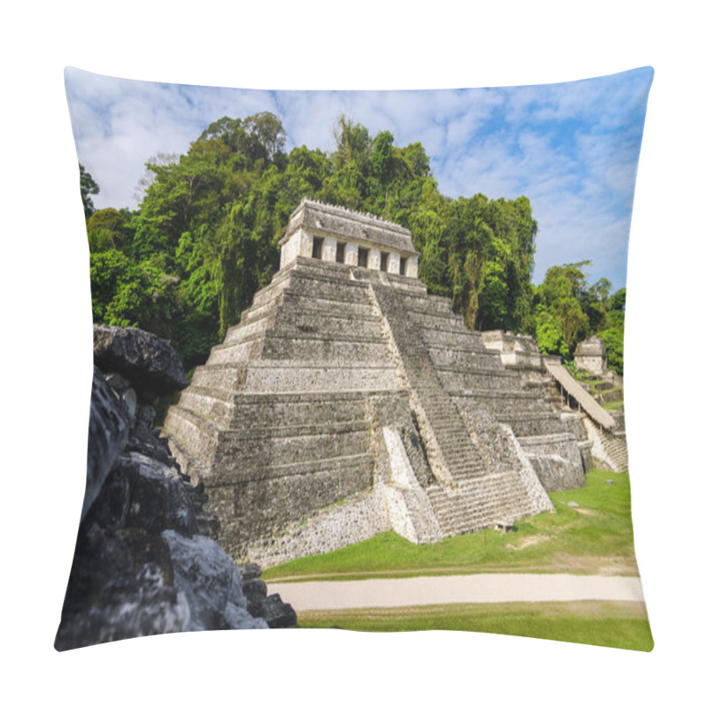 Personality  Temple Of Inscriptions Pillow Covers