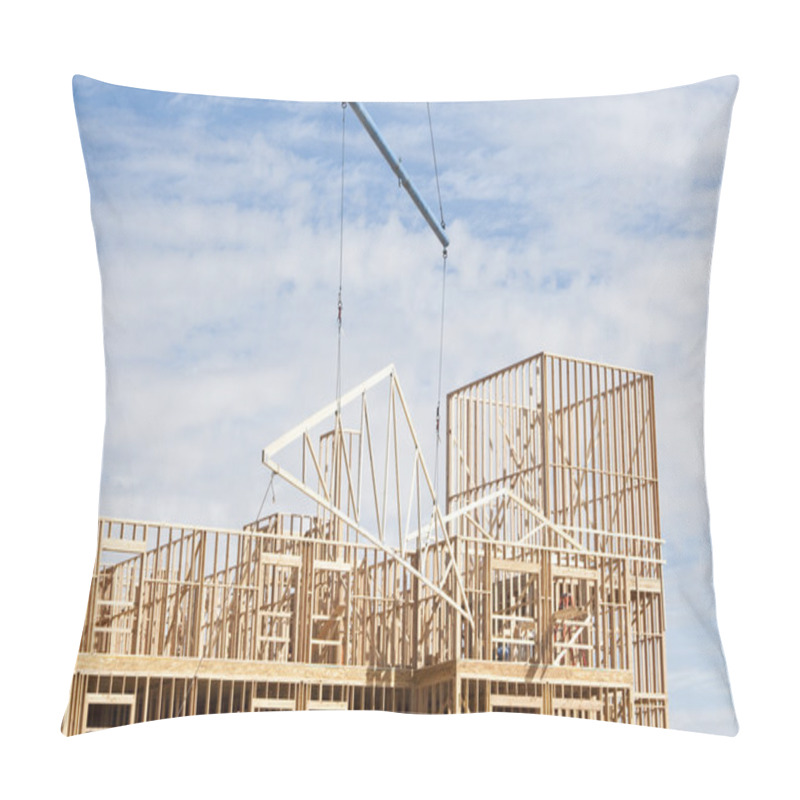 Personality  Roof Construction Pillow Covers