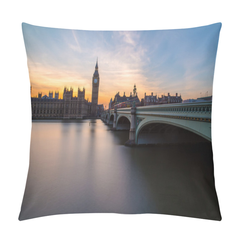 Personality  Westminster At Sunset Pillow Covers