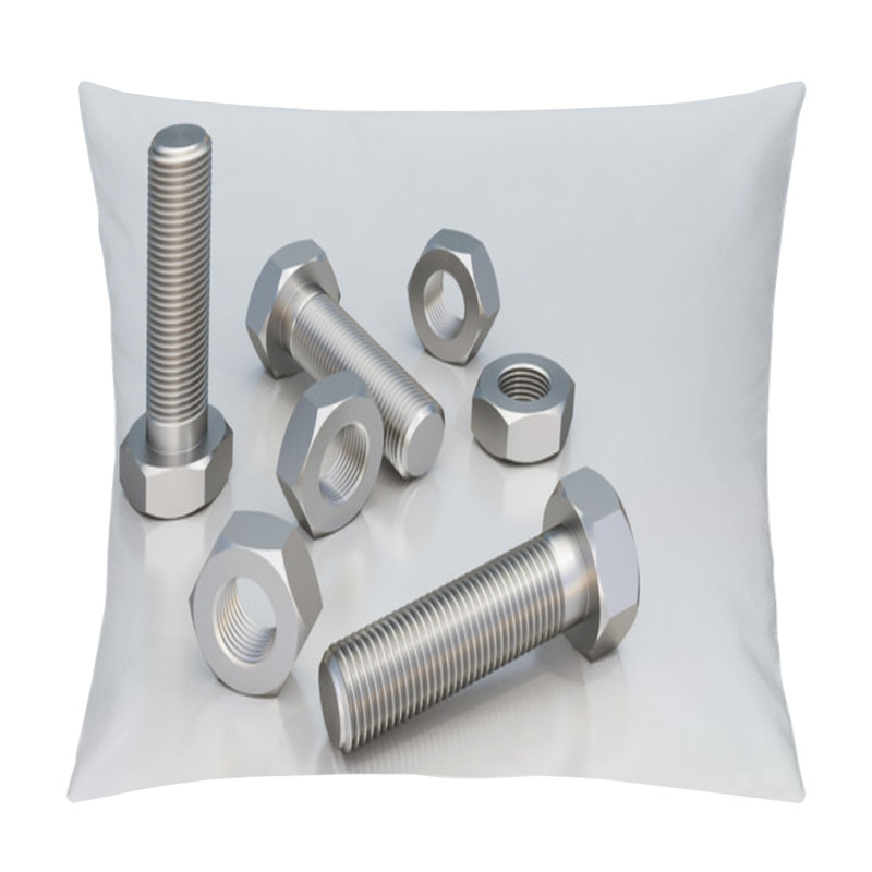 Personality  Bolts And Nuts Pillow Covers