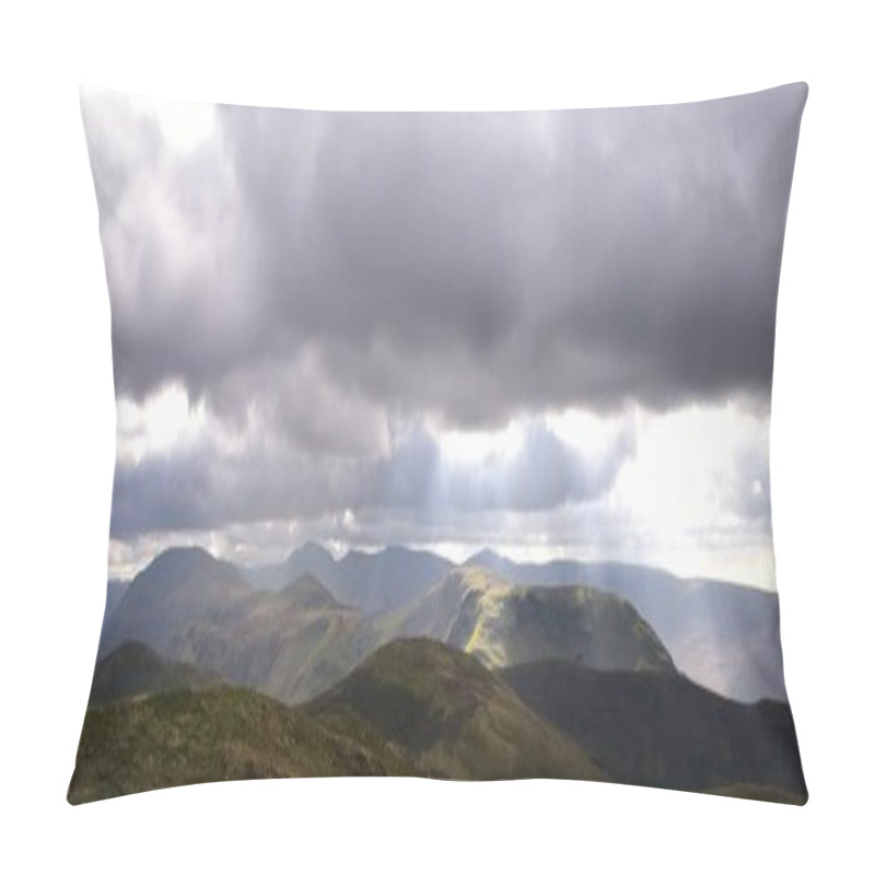 Personality  Sunlight Over The Summit Of Red Pike Pillow Covers