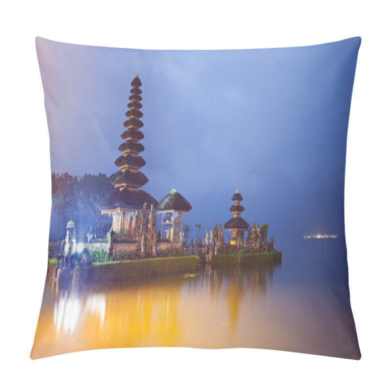 Personality  Ulun Danu Temple Bali Pillow Covers