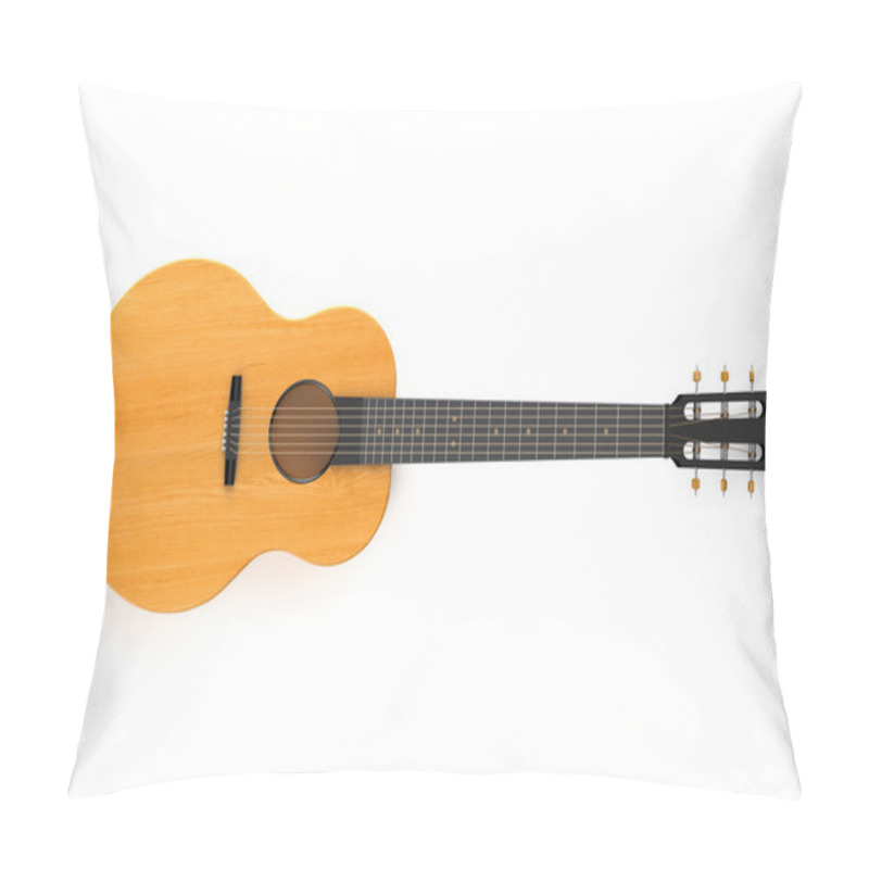 Personality  Classical Wooden Guitar Pillow Covers