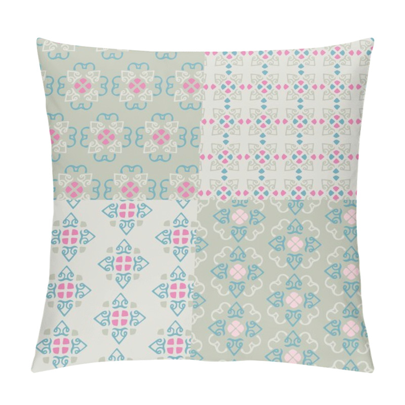 Personality  Seamless Patterns Set Pillow Covers