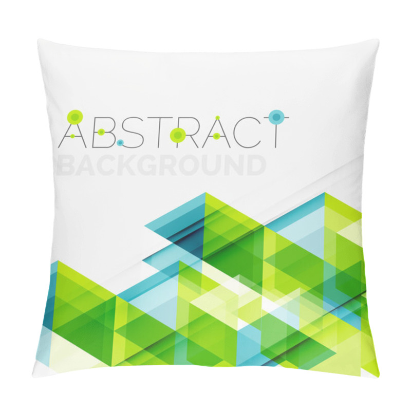 Personality  Abstract Geometric Background. Pillow Covers