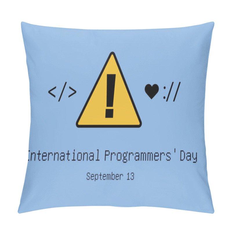 Personality  International Programmers' Day Vector Pillow Covers