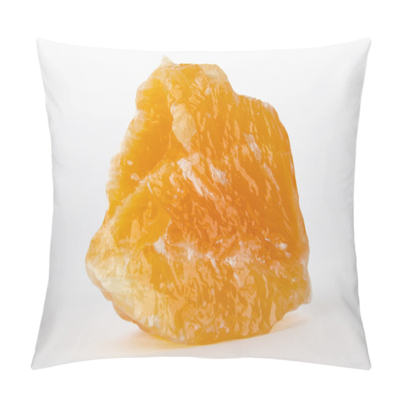 Personality  Yellow Orange Calcite From Mexico Pillow Covers