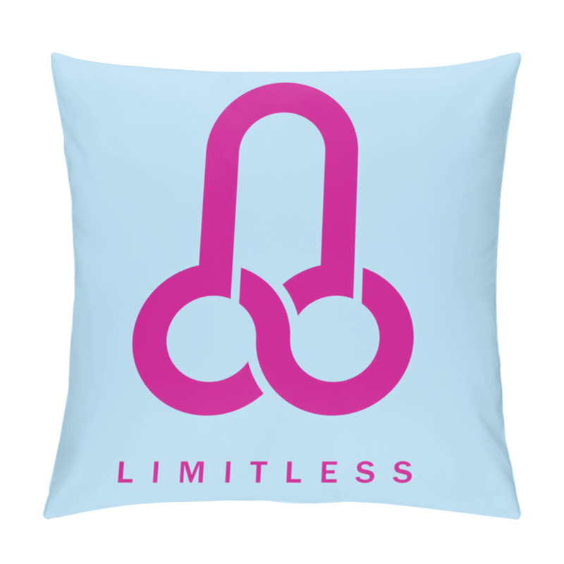 Personality  Penis - Limitless Symbol Icon Pillow Covers