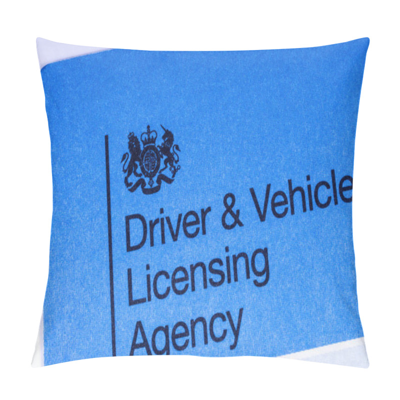 Personality  Driver And Vehicle Licensing Agency Logo Pillow Covers