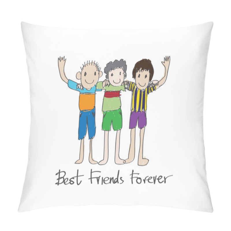 Personality  Best Friends Forever Pillow Covers