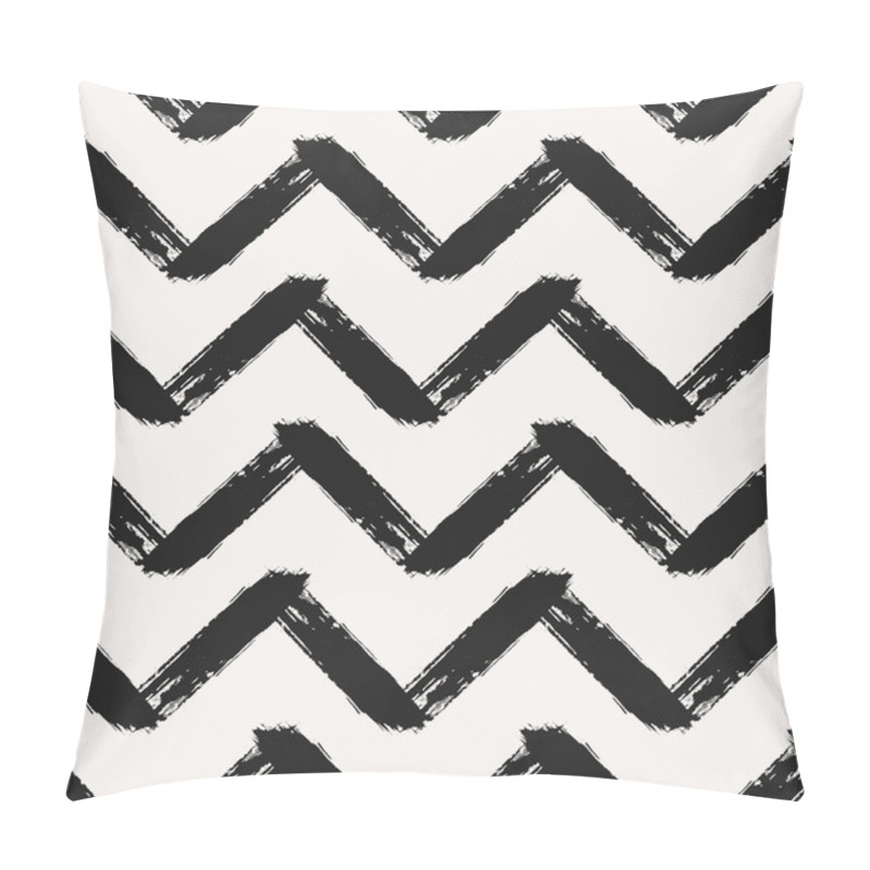 Personality  Hand Drawn Chevron Seamless Pattern Pillow Covers