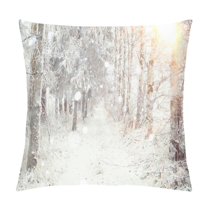 Personality  Winter Landscape Pillow Covers