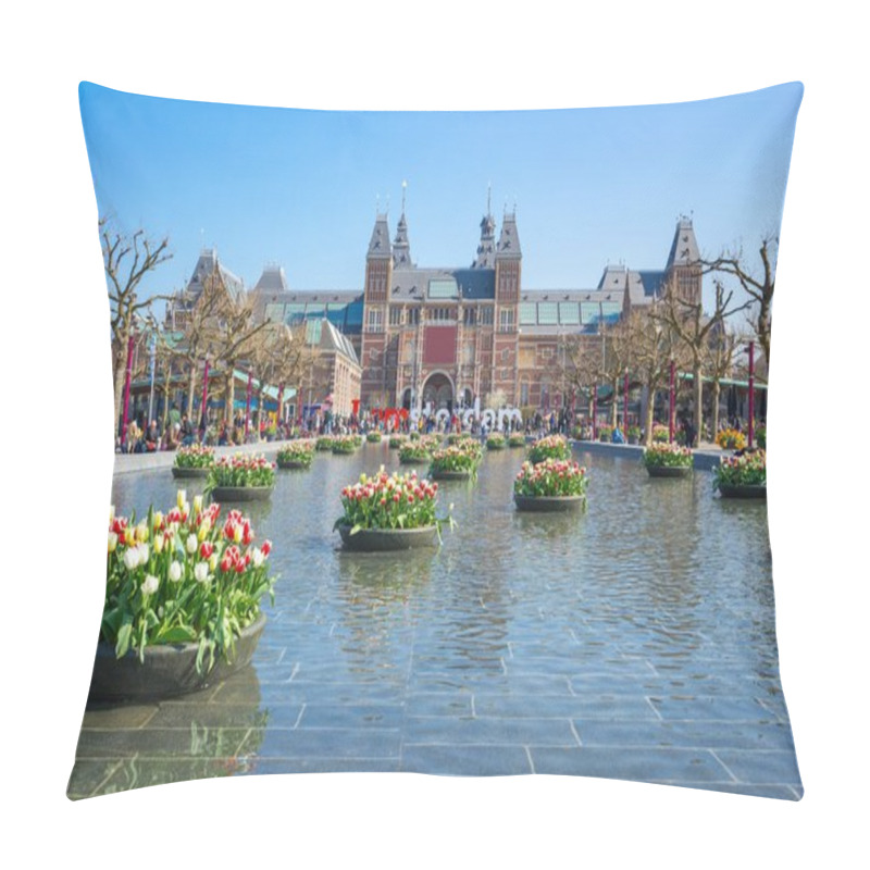 Personality  The Rijksmuseum In Amsterdam City, Netherlands Pillow Covers