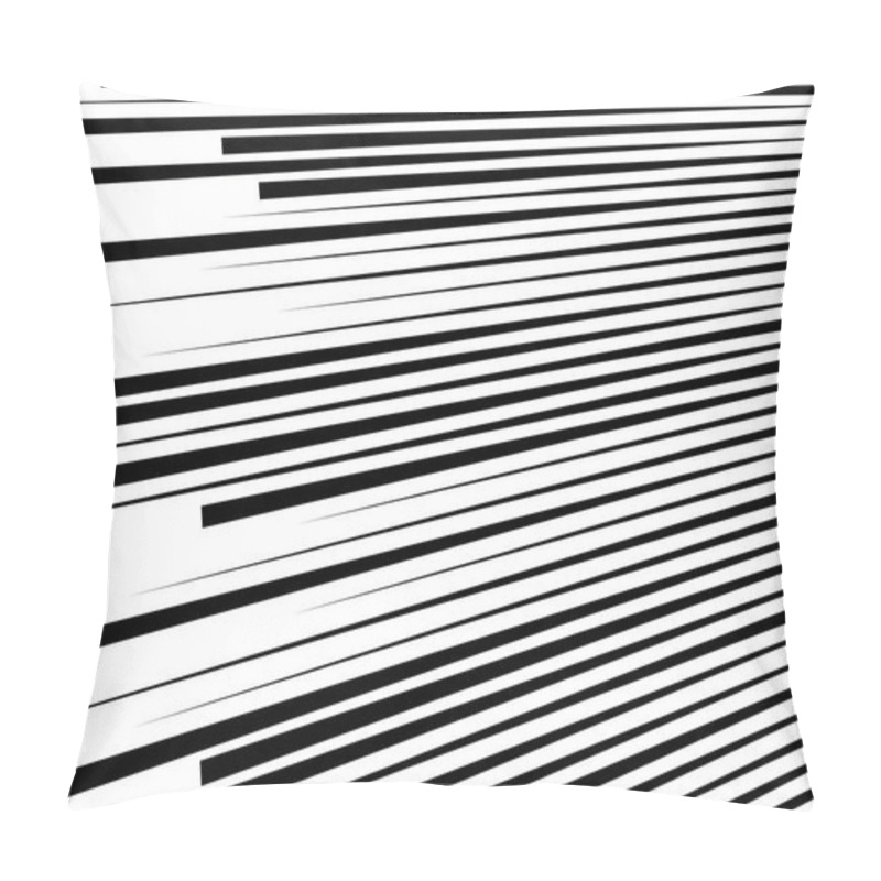 Personality  3d Lines Pattern In Perspective. Oblique, Slanting Stripes. Dimi Pillow Covers