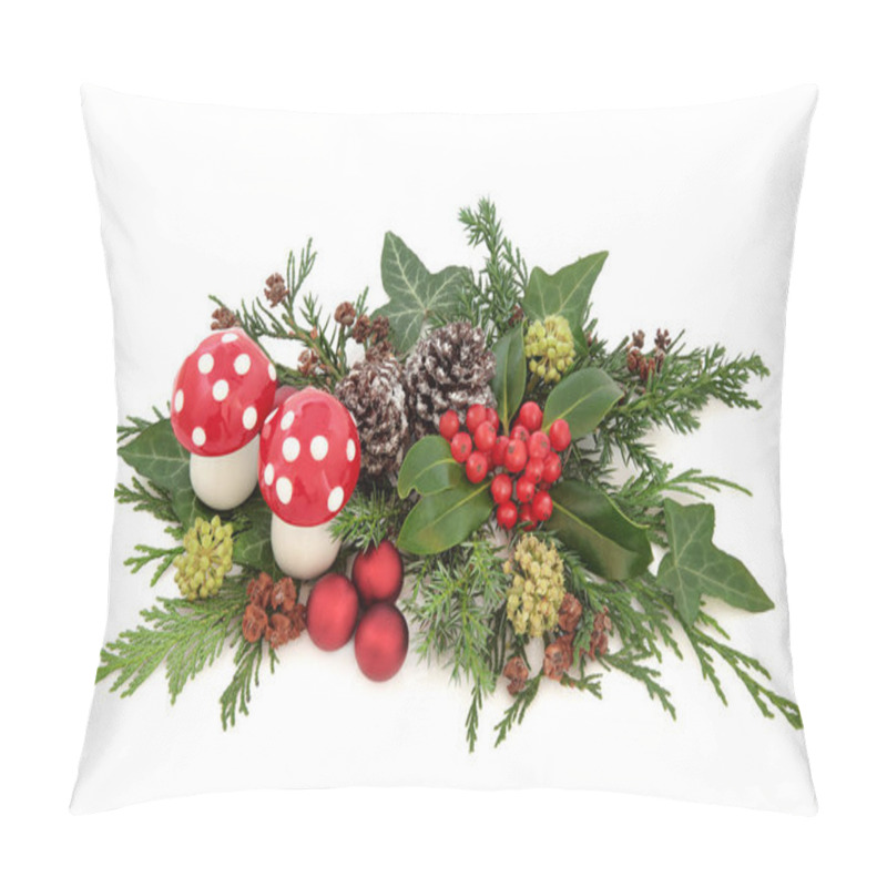 Personality  Christmas Floral Decoration Pillow Covers