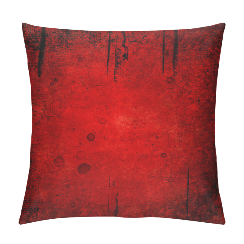 Personality  Bloody Grunge Abstract Texture Background Pillow Covers