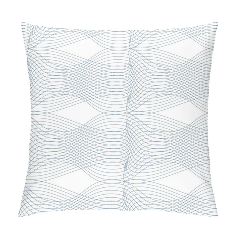 Personality  Black And White Endless Pattern  Pillow Covers