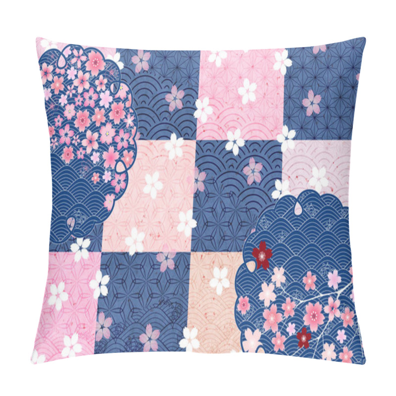 Personality  Cherry Blossoms Japanese Pattern Spring Background  Pillow Covers