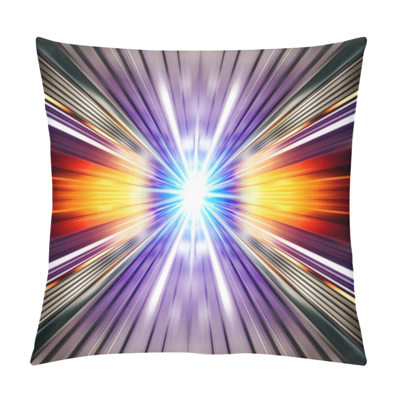 Personality  Futuristic Urban Background Pillow Covers