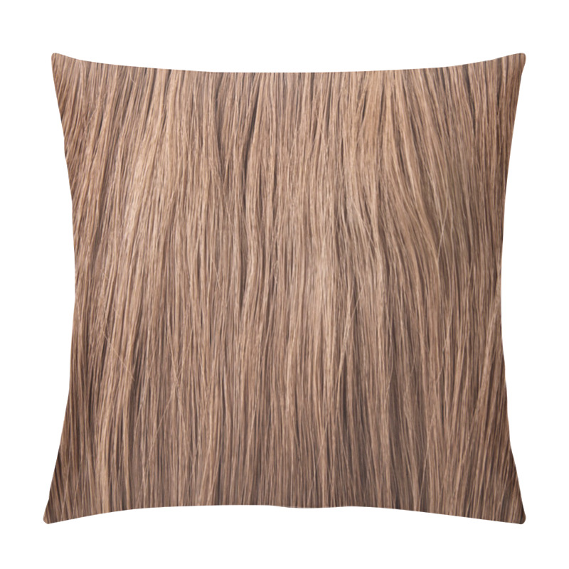 Personality  Brown Hair Background Pillow Covers