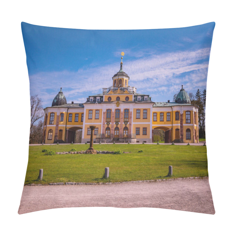 Personality  Belvedere Palace Near Weimar In Thuringia With Palace Gardens Pillow Covers