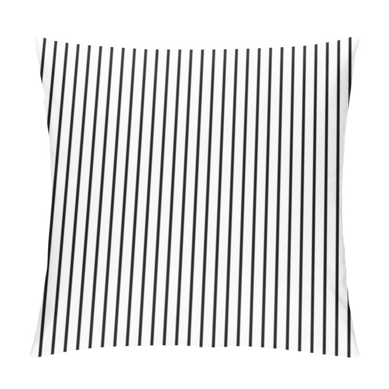 Personality  Parallel. Straight Lines, Stripes Pattern, Texture Element Vector Illustration Pillow Covers