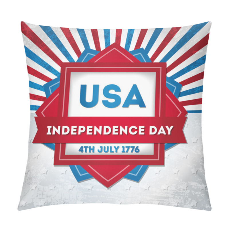 Personality  USA Independence Day Symbols Pillow Covers