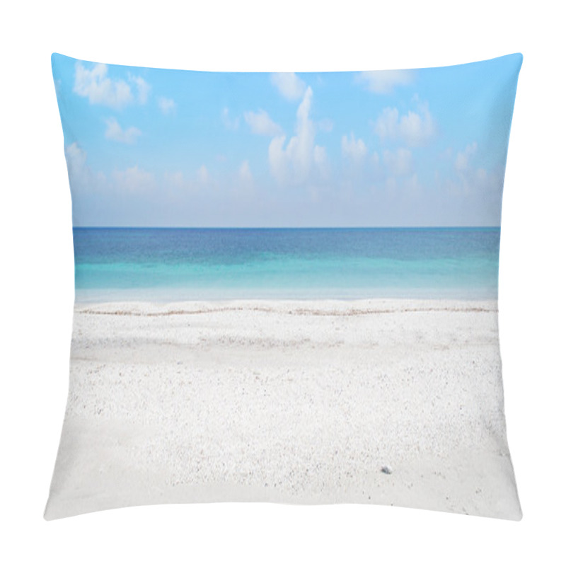 Personality  Stintino Beach On A Clear Day Pillow Covers