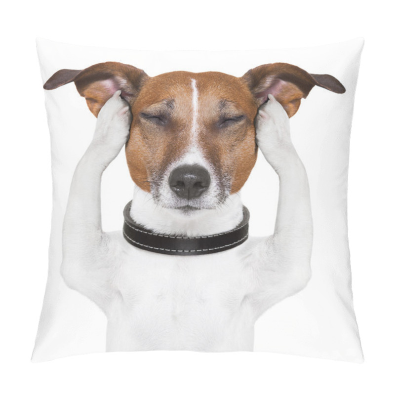 Personality  Dog Meditation Pillow Covers