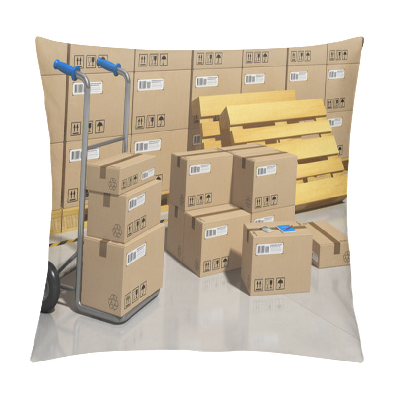 Personality  Storage Warehouse With Packaged Goods Pillow Covers