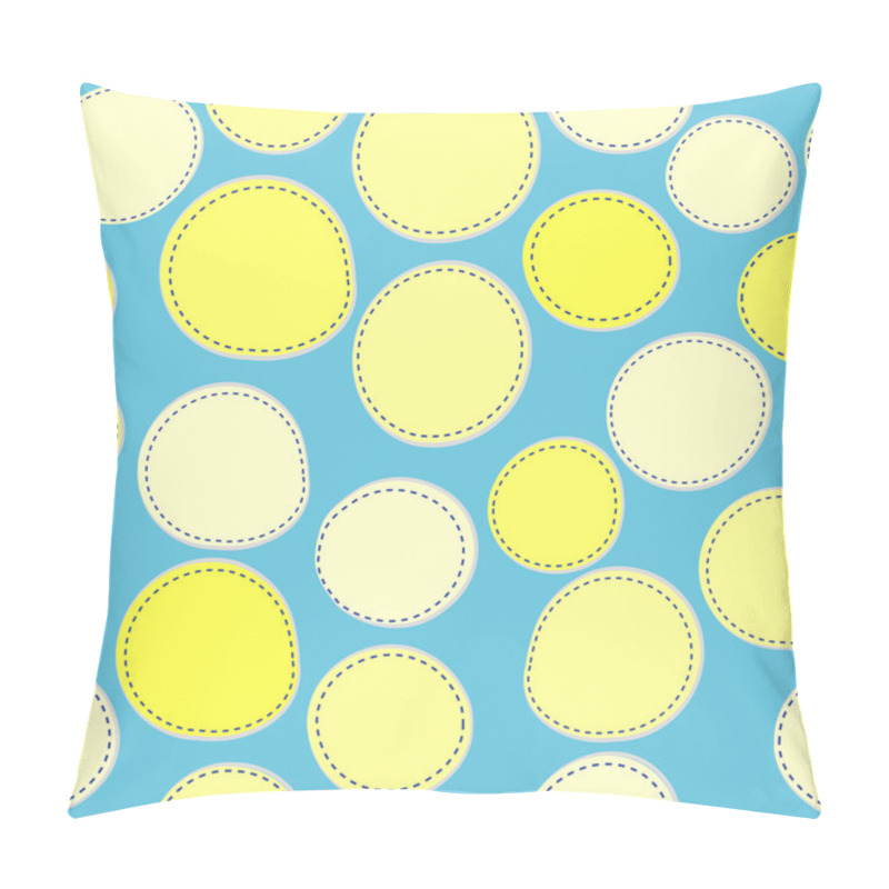 Personality  Abstract Network With Dots And Lines, Seamless Background Pillow Covers