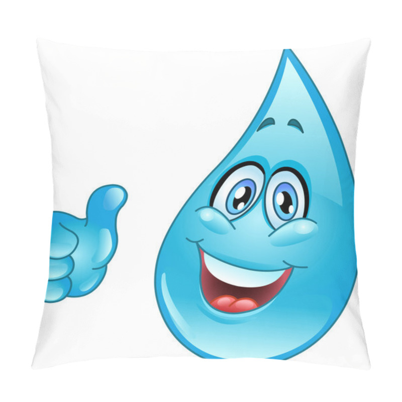 Personality  Water Drop Cartoon Pillow Covers