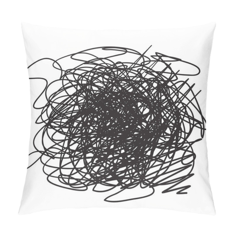 Personality  Illustration. Creative Art Pillow Covers