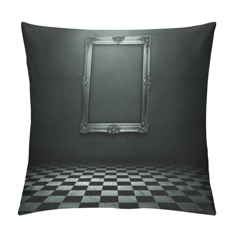 Personality  Empty Frame With Clipping Path Pillow Covers