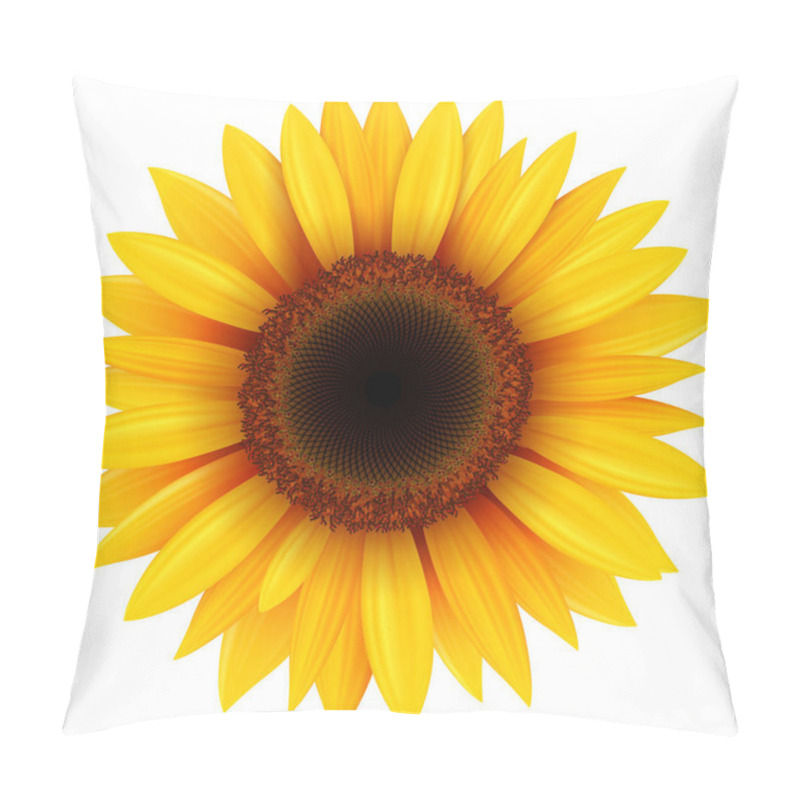 Personality  Sunflower Flower Isolated Pillow Covers