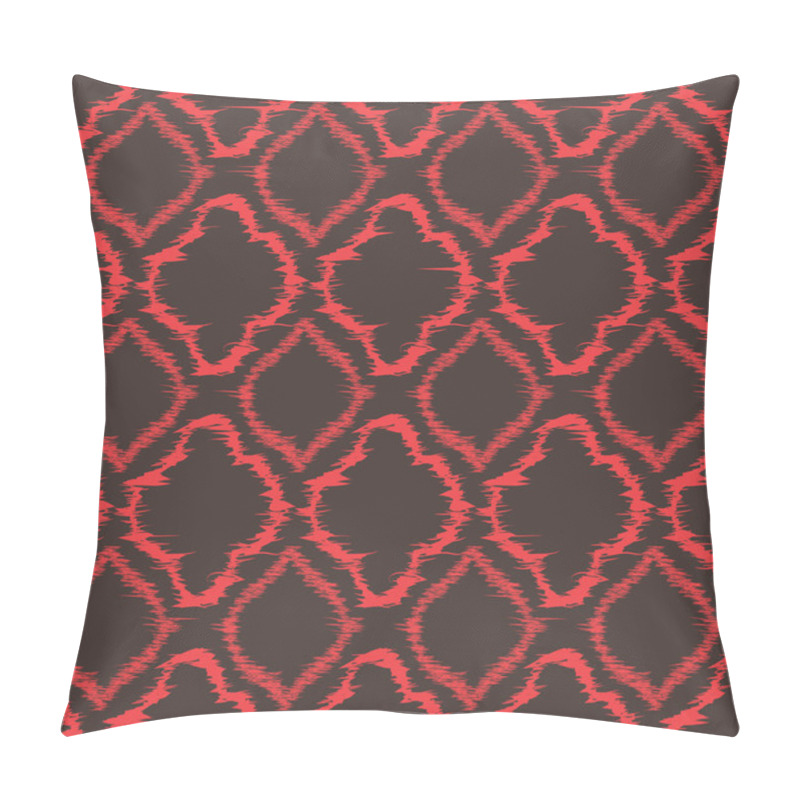 Personality  Ikat Seamless Pattern Design Pillow Covers